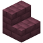 Magenta Terracotta Brick Stairs