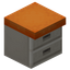 Orange Kitchen Drawer