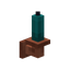 Cyan Copper Wall Candle