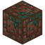 Tiny Brick Bordered Raw Copper Block