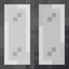 Vertical Stiped Light Gray Stained Glass Pane