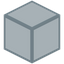 Clear Cyan Stained Glass