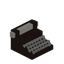 Gray Typewriter