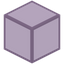 Lavender Clear Crystalix Glass