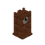 Acacia Fancy Clock