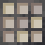 Square Brown Stained Glass Pane
