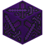 Shrunken Purple Glazed Terracotta