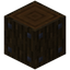 Nailed Dark Oak Log