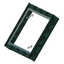 Dark Prismarine Attic Roof