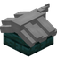 White Longer Top Roof Block (Warped)