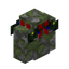 Mossy Cobblestone Wall with Lit Garland (Multi Lights)