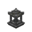 Pagoda Lantern (Gray Candle)