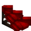 Red Longer Roof (Framed)