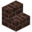 Cracked Umber Brick Stairs