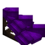 Purple Longer Roof (Framed)