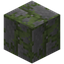 Vertical Cut Mossy Stone Bricks