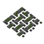 Mossy Cobblestone Dumble Paving