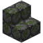 Mossy Stone Crystal Floor Stairs