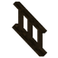 Dark Oak Railing