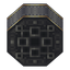 Light Gray Brass Wrapped Locometal Boiler