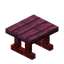 Crimson Bench