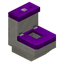 Purple Toilet