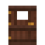 Treated Wood Door