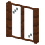 Rectangle Acacia Planks Window