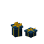 Couple Blue Presents