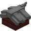 Light Gray Longer Top Roof Block (Mangrove)