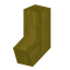 Yellow Rain Gutter Downspout