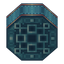 Light Blue Copper Wrapped Locometal Boiler