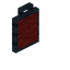 Red Ancient Tall Seat Back