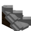 White Longer Roof (Dark Oak)