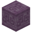 Runic Carved Purpur Block