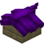 Purple Longer Top Roof Block (Birch)