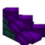 Purple Longer Roof (Warped)