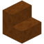 Smooth Red Sandstone Stairs