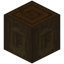 L Sign Stripped Dark Oak Log