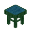 Light Blue Green Enchanted Seat