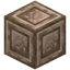 Thick Inlayed Raw Iron Block