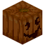Orange Carved Pumpkin