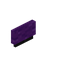 Purple Ebony Small Seat Back
