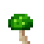 Green Shimmering Mushroom