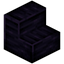 Polished Obsidian Stairs