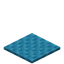 Ribbled Light Blue Carpet