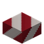 Red Candy Cane Slab