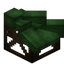 Green Longer Flat Roof Block (Framed)
