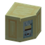Yellow Inner Corner Cabinet