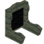 Black Echo Fancy Seat Back